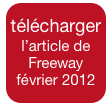 télécharger
l’article de
Freeway
février 2012